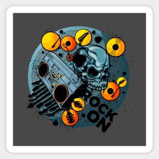 Rock On Sticker